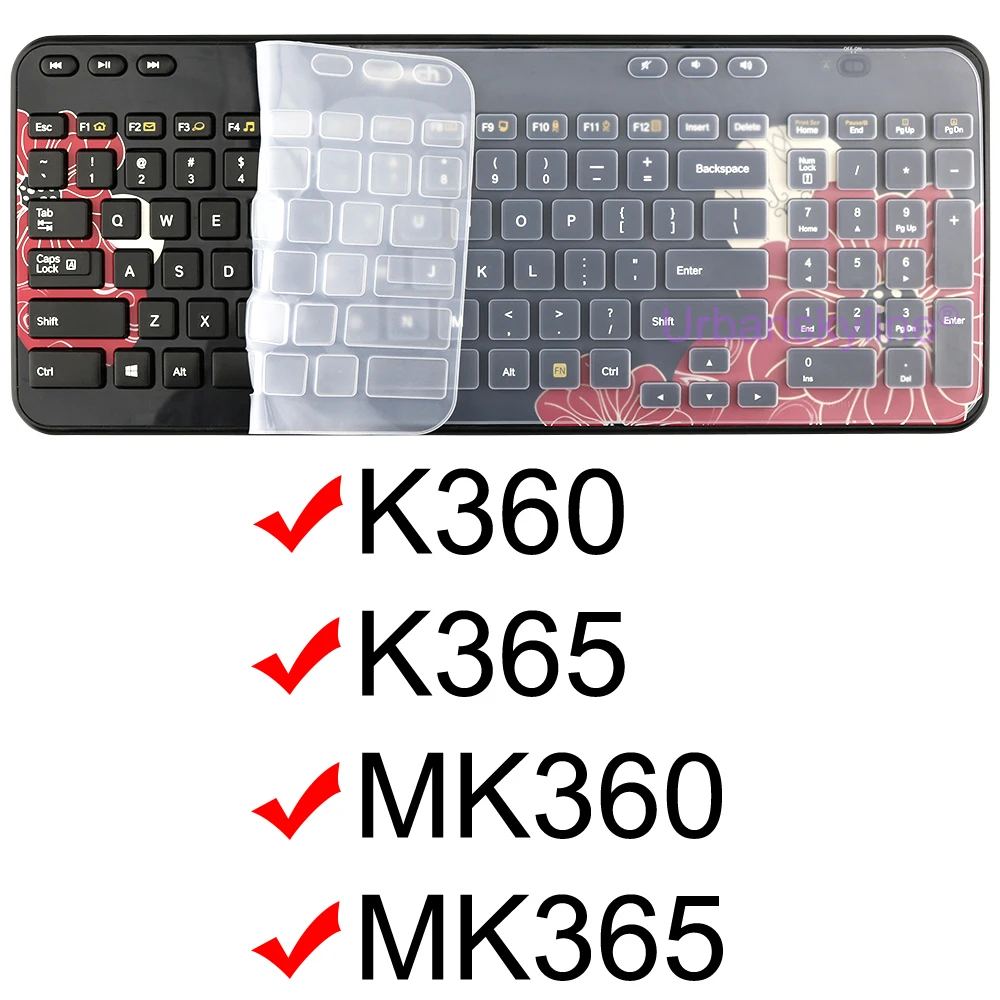 Clear Silicone Keyboard Protector Cover - Wireless Protective Skin