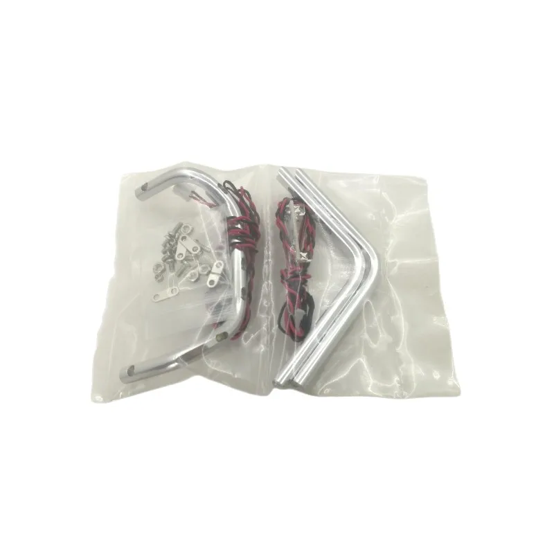 CNC LED Front Bumper Light Bottom Lamp Bar for Tamiya 1/14 RC Tractor Truck Trailer Scania 620 56323 730 Upgrade Car Accessories 6