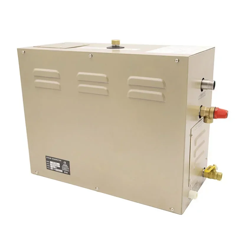 6KW Sauna Steam Machine Household Steam Generator Automatic Descaling Sauna Room Equipment