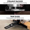 18V Cordless Woodworking Trimmer 18V Brushless 1/4" Compact Router with Fixed Base Compatible BL1830 1840 1850 1860 Battery 3