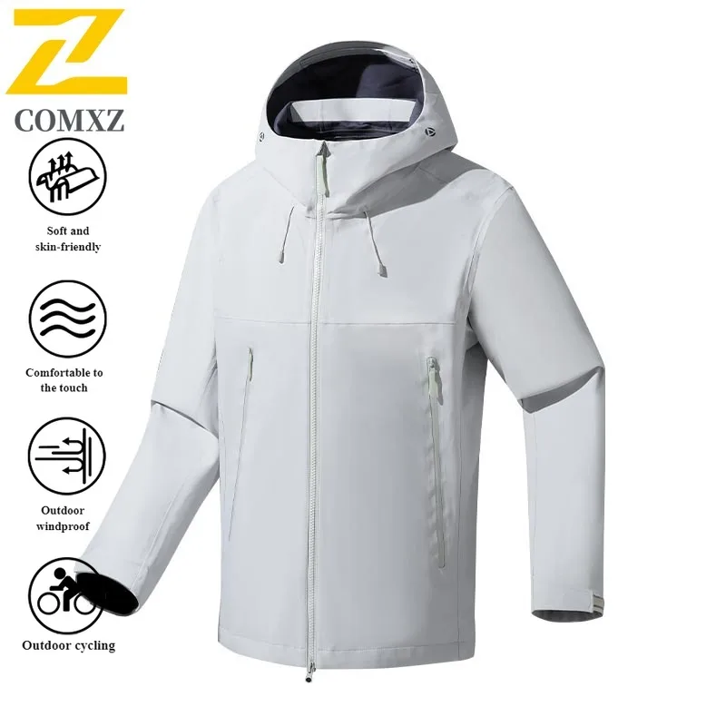 EiAO Jacket Couple's Hardshell  3-in-1 Defense Windproof Waterproof Spring Summer Outdoor Coat for Hiking Camping Fishing 2025