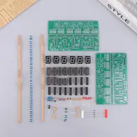 1set DIY Alarm Clock Soldering Practice Kit 4.5V-5.5V DC 6 Digits DIY Clock Kit Auto Display Time For Students And Diyers - Image 5