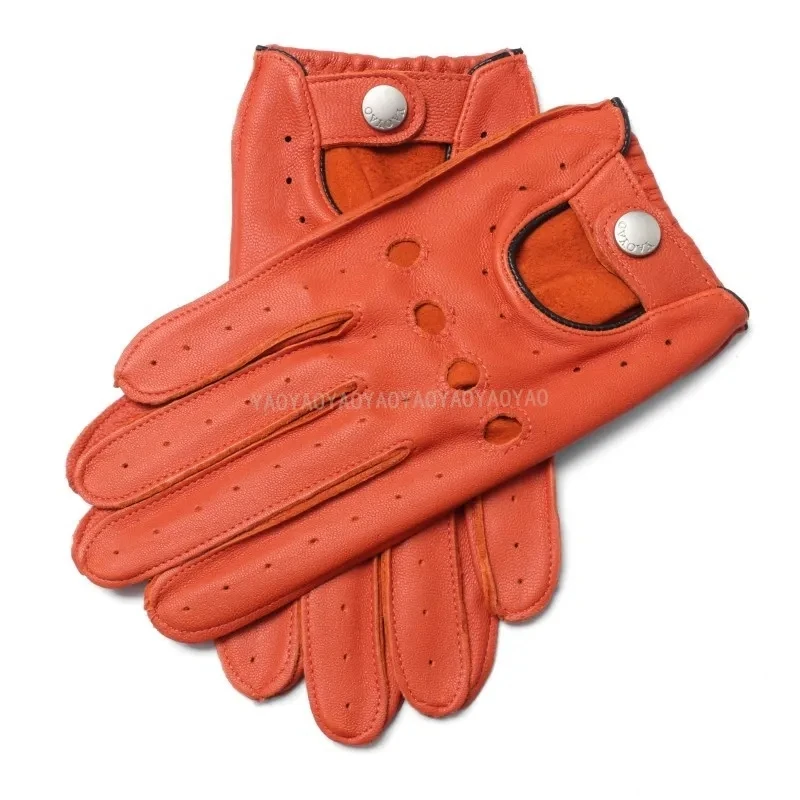 2023-new-arrival-men-leather-gloves-goatskin-riding-driving-mittens-full-finger-non-unlined-breathable-male-spring-gloves