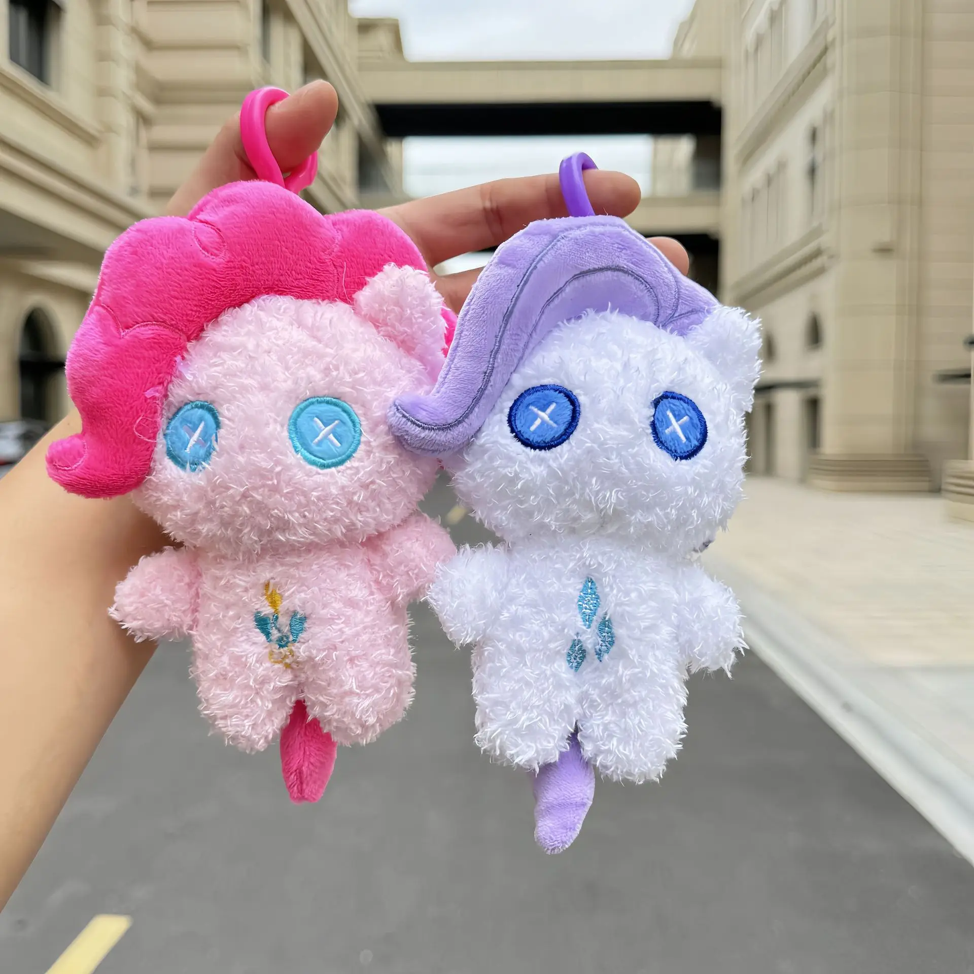 Kawaii My Little Pony Plush Backpack Pendant Keychain Decoration