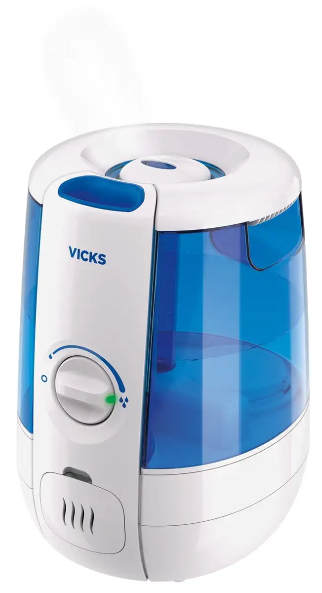 

1.2 Gallon Filterless Ultrasonic Humidifier Is Easy To Clean and Refill