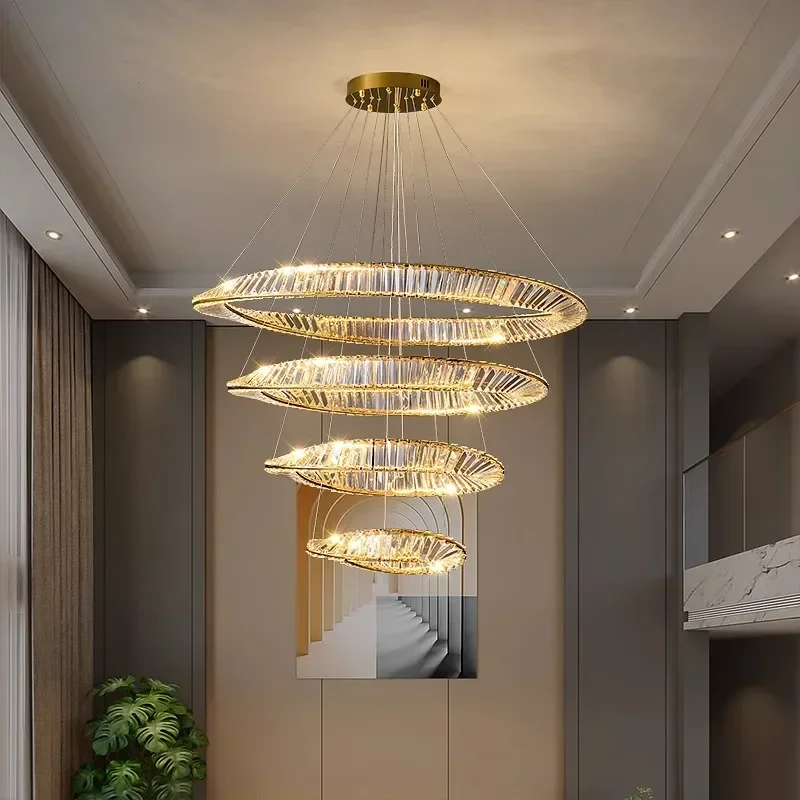 Modern Home Decoration Crystal Chandelier, Living Room Pendant Lamp,Dining Room Pendant Lights, Interior Lighting