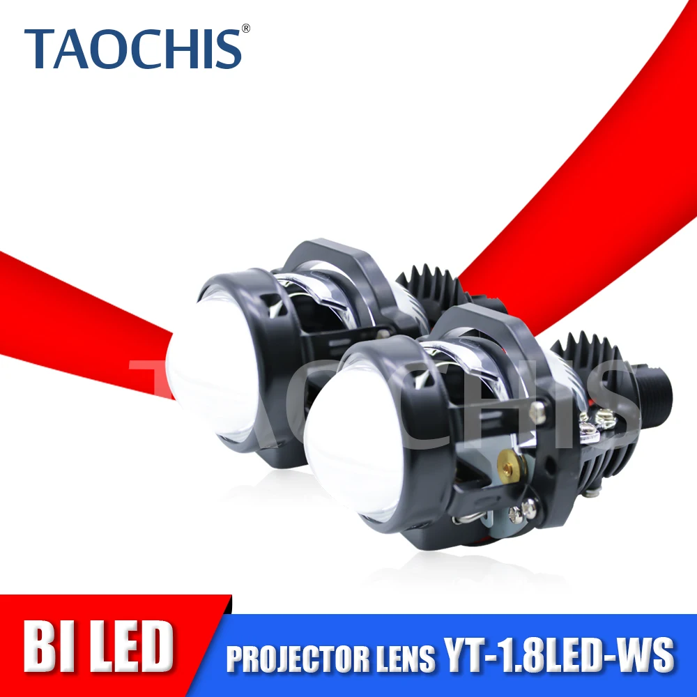 

TAOCHIS 2,0 дюймовый bi led прожектор объектива фары обновленные аксессуары Запчасти 6000k универсальный тип