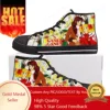 Candy Candy High Top Sneakers Mens Womens Teenager High Quality Canvas Sneaker Anime Cartoon Casual Custom Made Shoes 1