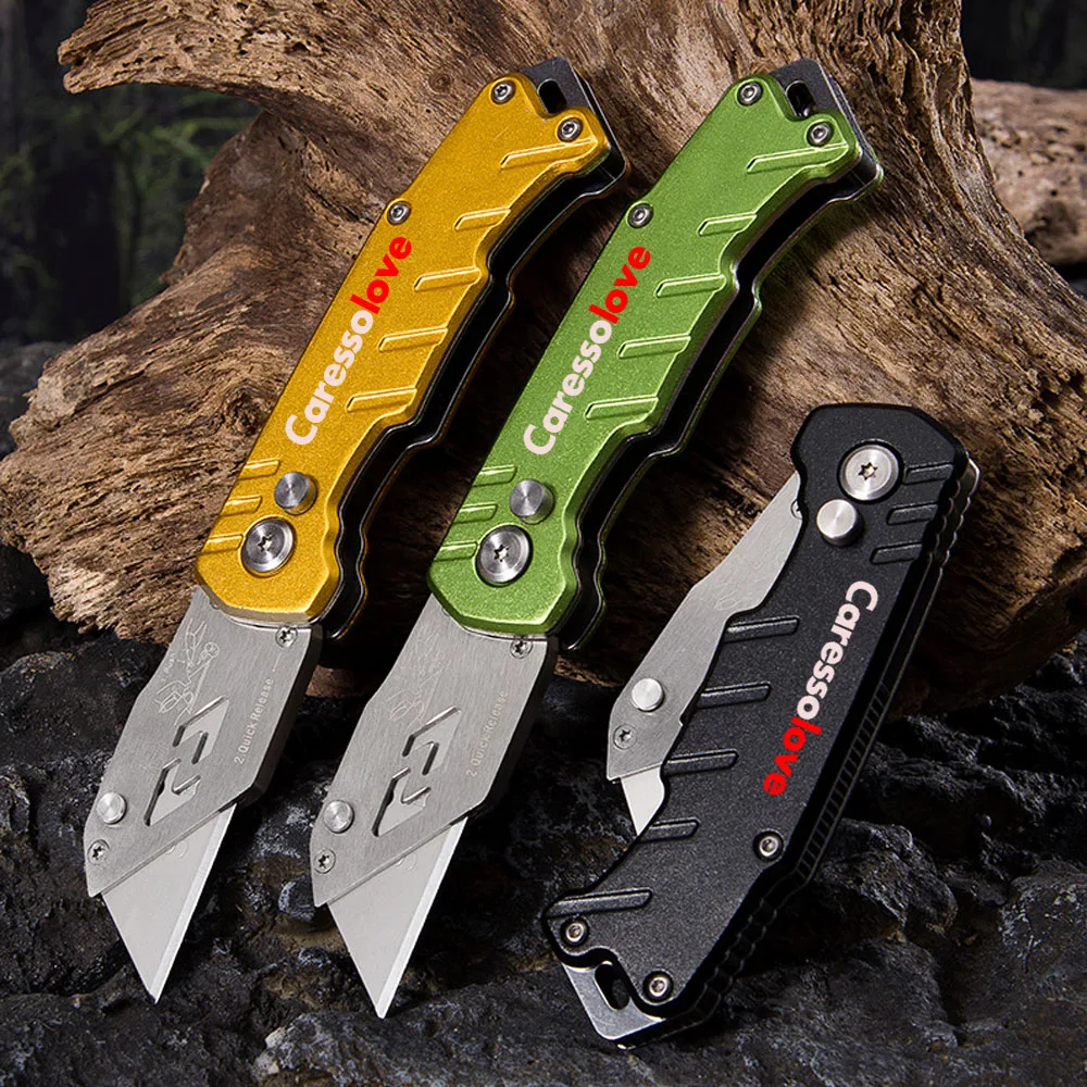 Electrician Utility Knife Retractable Paper Box Cutter Sharp Steel