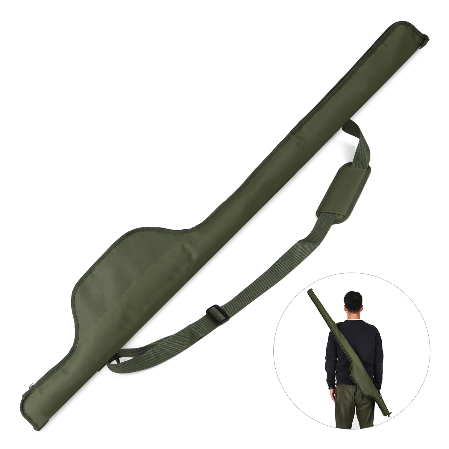Sac de canne à pêche - ZJCHAO - ZER - Multifonctionnel - 5 cannes