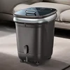 Home Calf-Height Foot Bath Bucket with Automatic Massage - Constant Temperature Heating, Over Knee Fumigation, High & Deep 1