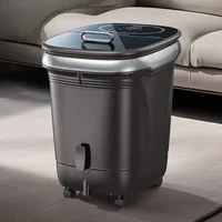 Home Calf-Height Foot Bath Bucket with Automatic Massage - Constant Temperature Heating, Over Knee Fumigation, High & Deep 1