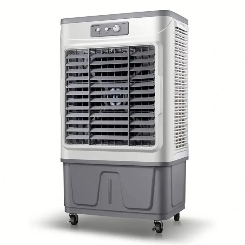 Ventilateur de climatisation mobile portable avec télécommande pour usage extérieur et garage, 3 vitesses, réfrigération industrielle et commerciale 1 Ventilateur de climatisation mobile portable avec télécommande pour usage extérieur et garage, 3 vitesses, réfrigération industrielle et commerciale 1