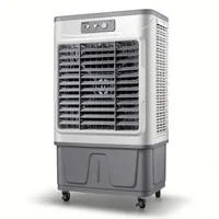 Ventilateur de climatisation mobile portable avec télécommande pour usage extérieur et garage, 3 vitesses, réfrigération industrielle et commerciale 1