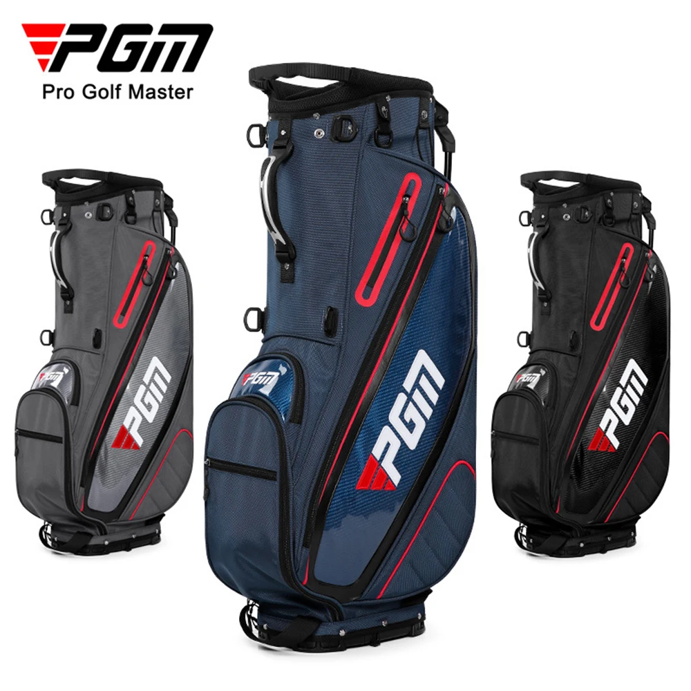 

PGM Men's Golf Standard Bag Ultralight PVC Wear-resistant Waterproof Bag Large Capacity Training Accessories Hold 14pcs Clubs