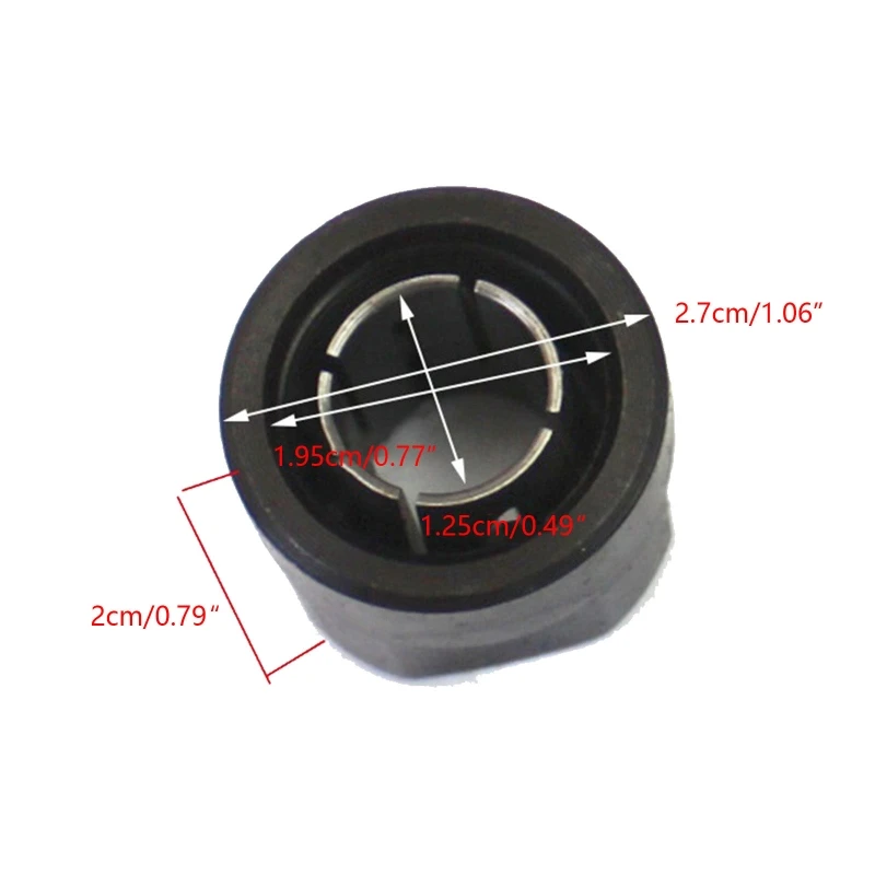 

Collet Clamping Nut with Dynamic Balance Holes Engraving Machine Accessory Cnc for makita 3612 Engraving Machine