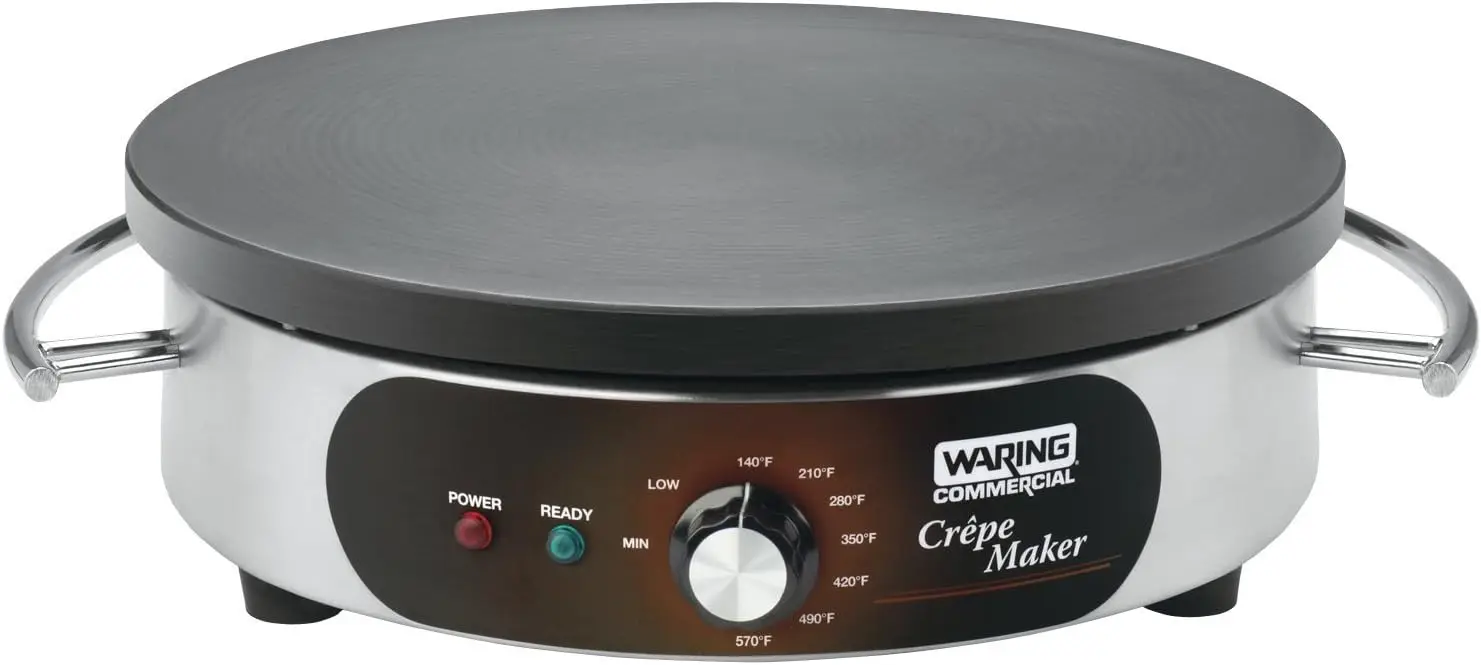 Commercial WSC165BX Crepe Maker, 208V, , Stainless Steel, Silver