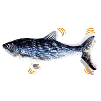 Cat Toy Fish Interactive Electric Floppy Fish USB Charger Cat Toy Realistic Pet Cats Chew Bite Toys Pet Supplies Cats Dog Toys 1