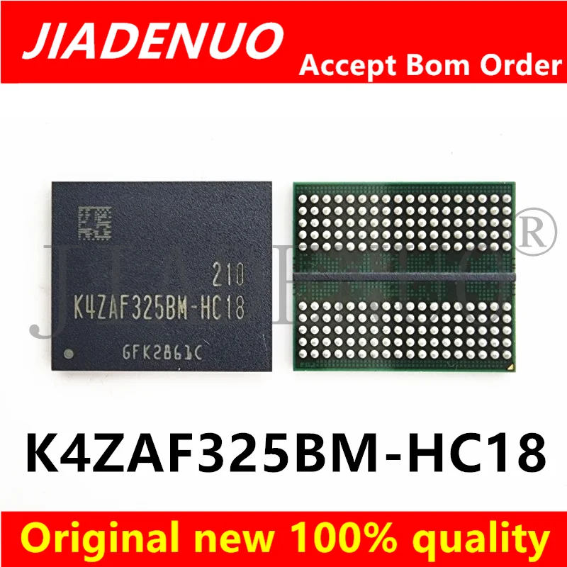 1pcs)100% New D8BGW, D8BGX, D8BWW,D8BZC K4ZAF325BM-HC18 K4ZAF325BM