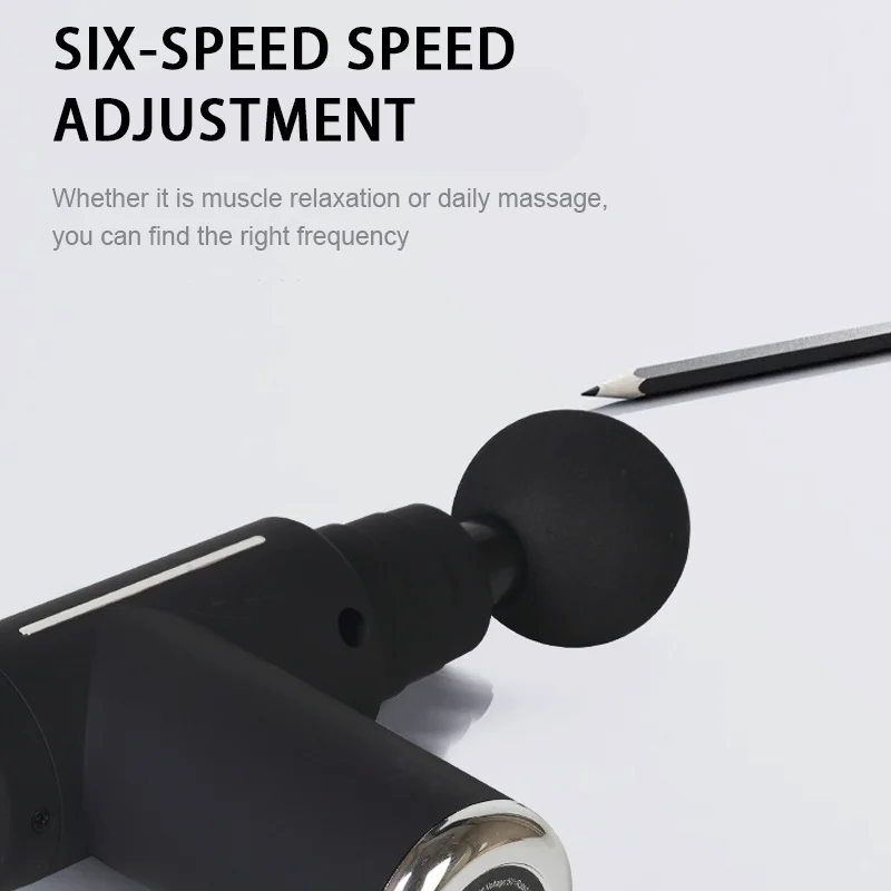 مسدس تدليك العضلات الصغير مدلك الجسم مدلك قرع عميق...