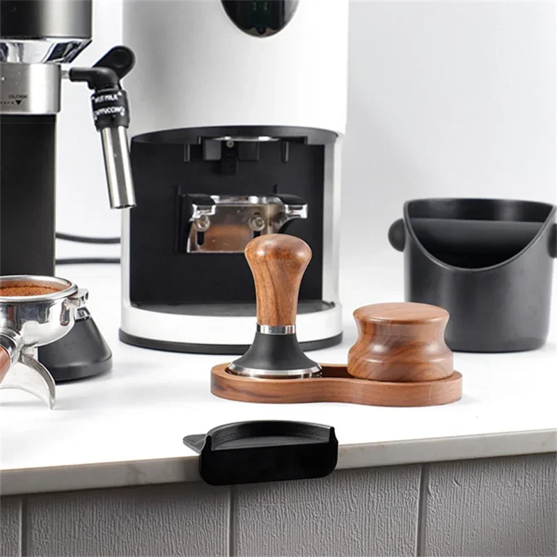 Espresso Tamper Silicone Coffee Tampers Mat Corner Mat Non-slip Coffee Press Pad For 51/54/58mm Portafilters Tamping Barista Tools