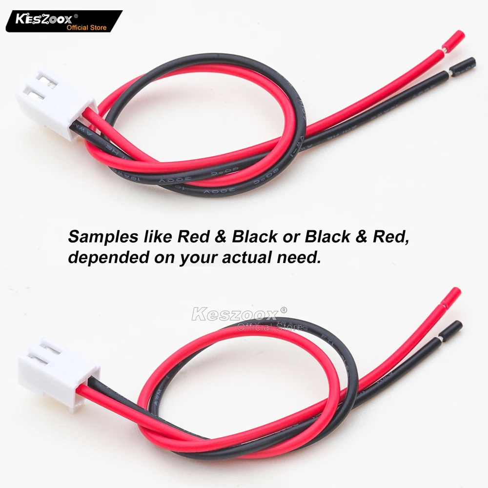 Keszoox jst vh 3.96mm 2 pinos conector