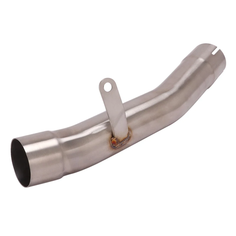 Motorcycle Exhaust Muffler Modified Stainless Steel Middle Link Pipe Slip On For Kawasaki ZX6R ZX-6R Ninja 636 2009 - 2019 Years - Image 5