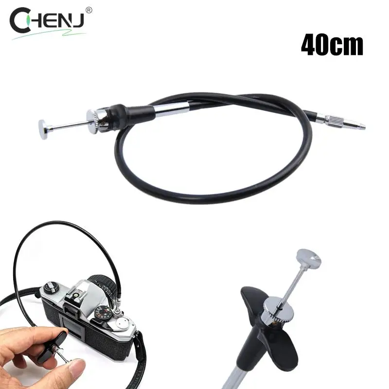 High Quality 16inch 40cm Mechanical Locking Camera Shutter Release Remote Control Cable