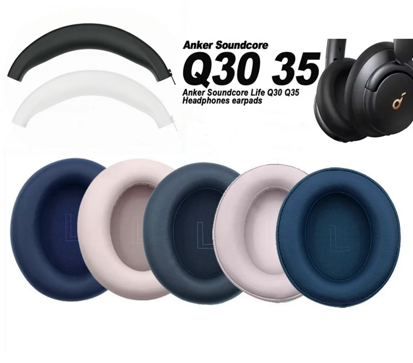 Premium Pink Replacement Earphone Pads with Memory Foam and Mesh Protein Covers
