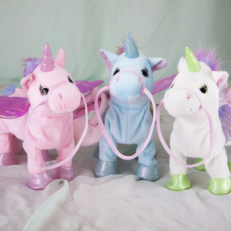 Peluche Unicorno Viola 20cm | Morbido Giocattolo Per Bambini | Pupazzo Arcobaleno Con Criniera Colorata | Regalo Di Compleanno