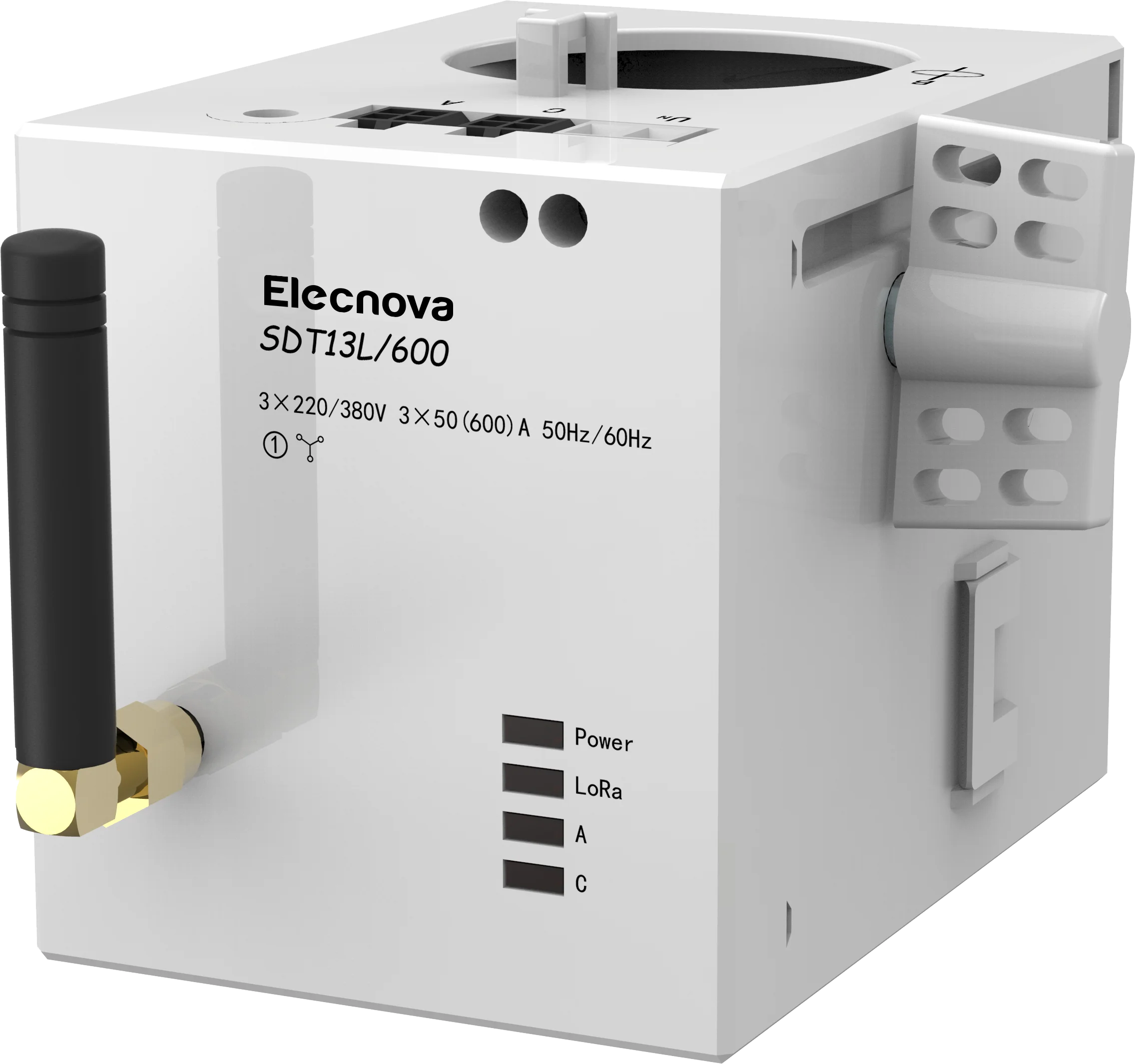 

Elecnova SDT13 проколотый LoRa/RS485 AC кВтч метр Цифровой 3-фазный с rs485