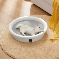 `2026 Smart 20-28℃ Thermostatic Pet Bed with Health Monitoring Weight Scale Heated Cat Dog Cushion for Small Animals Indoor Use` 1