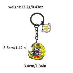 Trendy Anime Character Keychain - Stylish Key Accessory for Bags and Backpacks, Perfect Gift for Friends (KC1713)