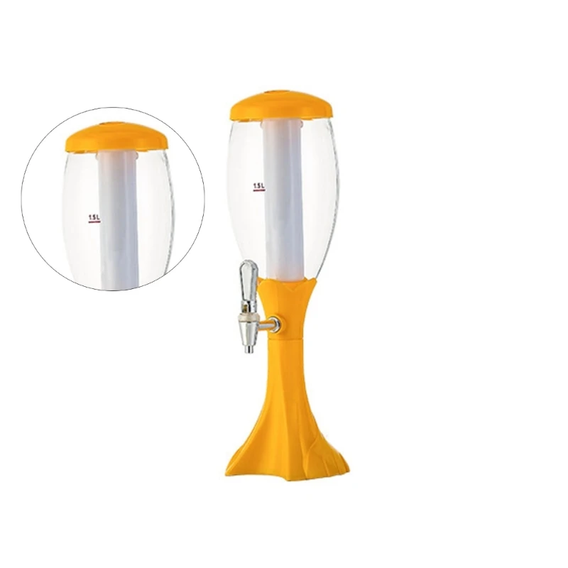 Unique Glowing Beverage Column Versatile Drinks Dispenser Glowing Beer Tower dropshipping