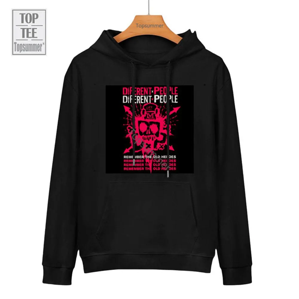 

Remember The Old Heroes Album Hoodie Diferent! Tour Sweatshirts Men Loose Streetwear Street Sweatshirt