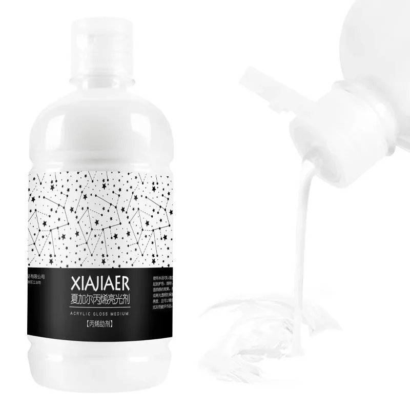 Acrylic pigment brightening agent Protective paint brightening agent Painting medium 250ML acrylic toner 5