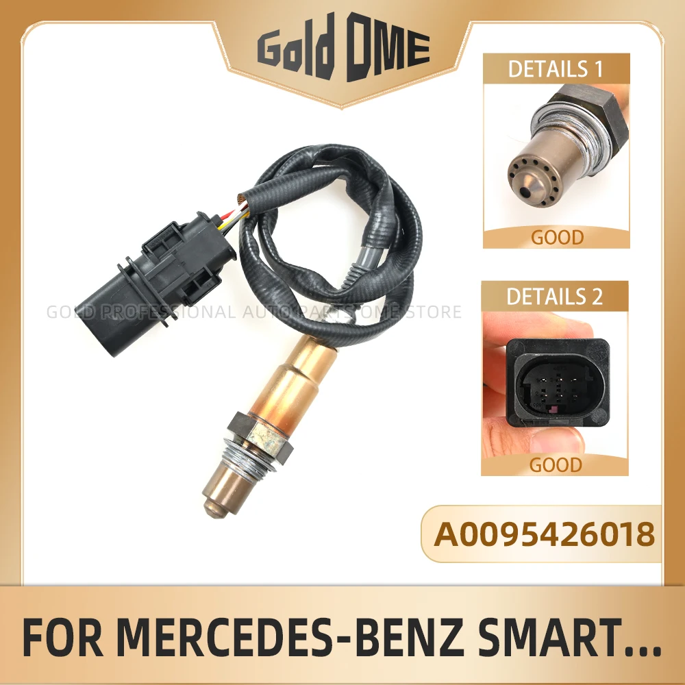 Sonde Lambda pour sonde O2, capteur d'oxygène adapté pour SPRINTER  MERCEDES-BENZ 3 t 4 t 5 t 6 t VIANO VITO 0258017016 0258017017