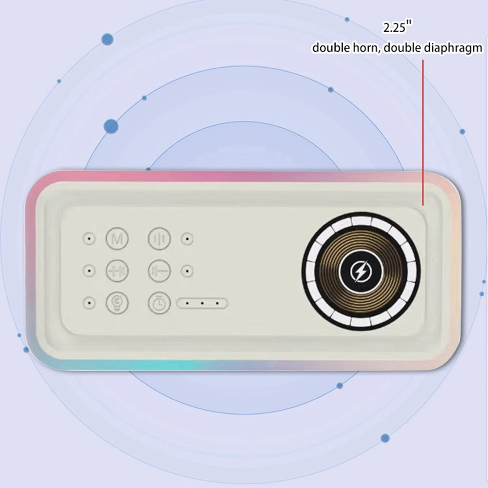 다기능 휴대용 무선 스피커, 여행용 USB 충전식 오디오 스피커, 가정용