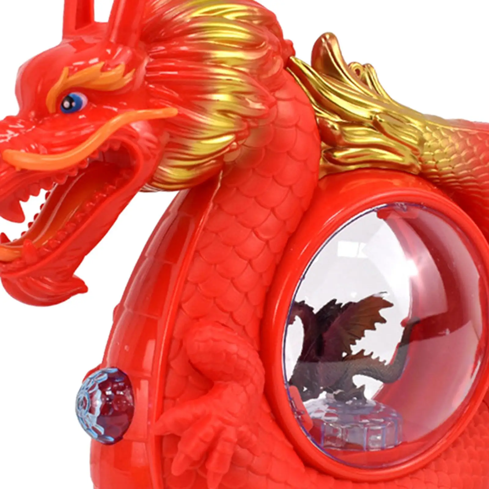 Light and Sound Toy Rotating Automatic Steering Electronic Dragon Toy for Prize Box Festival Motor Skills Party Favors Gifts