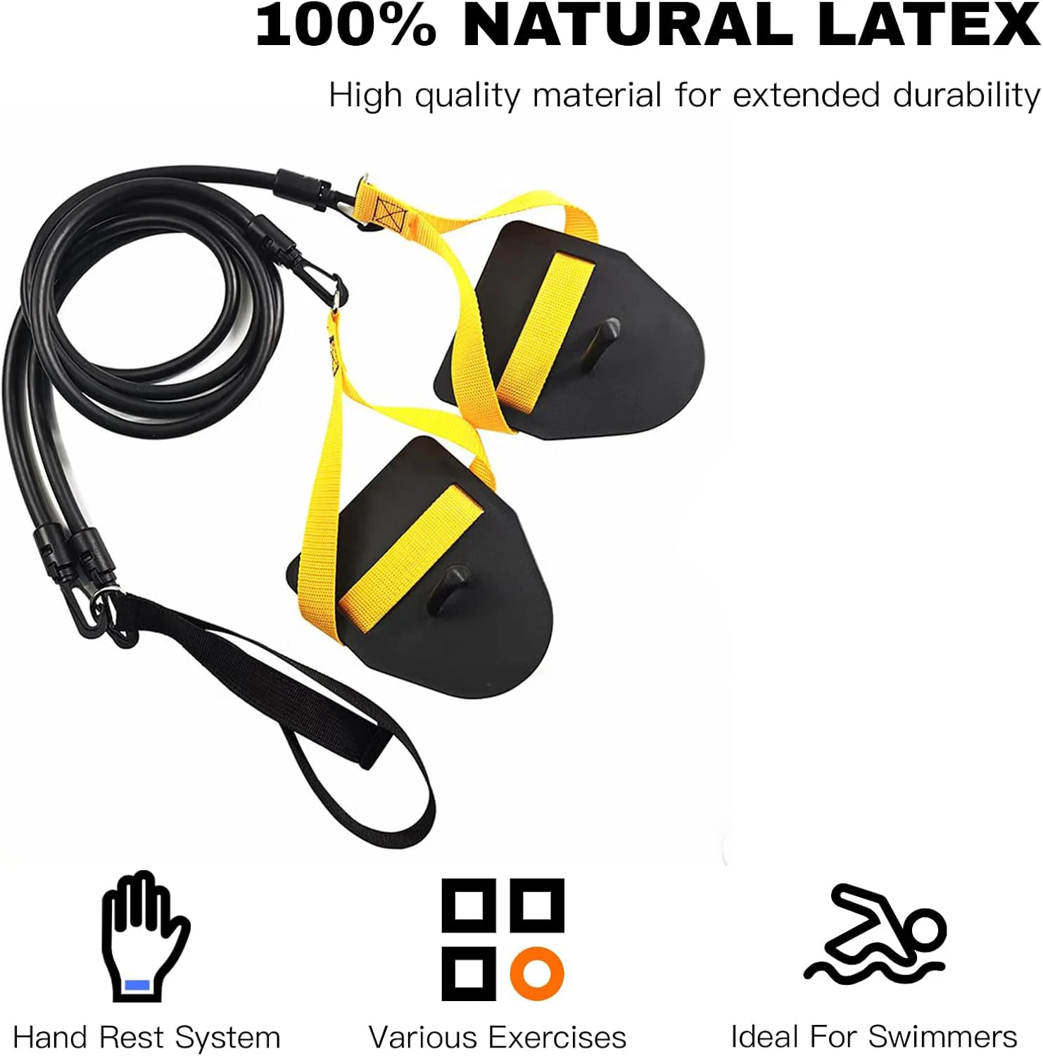 Swimming Resistance Band Set 4