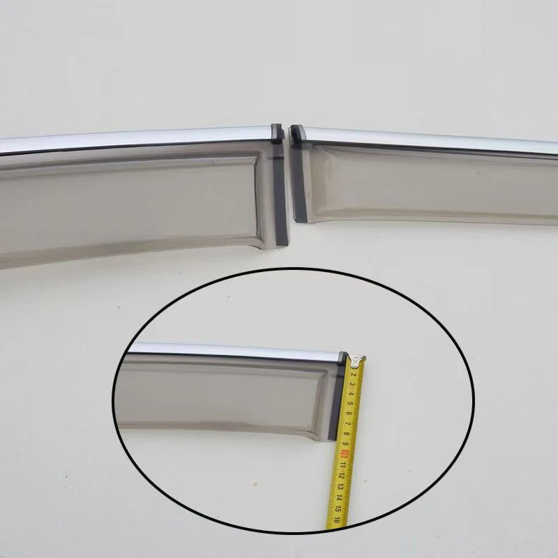 For BYD Dolphin Windows visor Rain proof car windows bright strip lengthening Automotive exterior modification