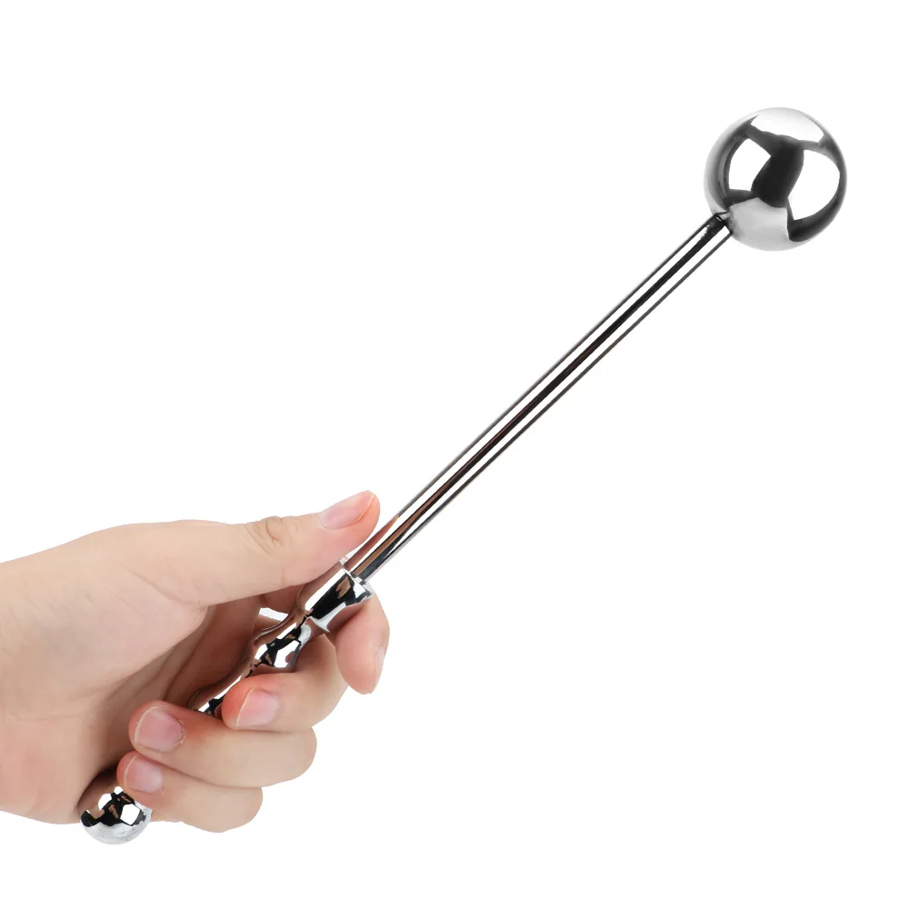 Stainless Steel Anal Plug And Prostate Massager Meatal Dilator_voghion.com