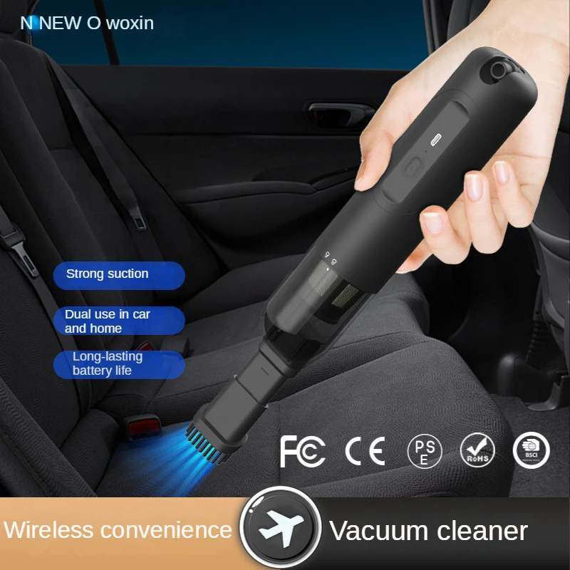 Portable 15000pa Wireless Car Vacuum Cleaner 120w Cordless Handheld
