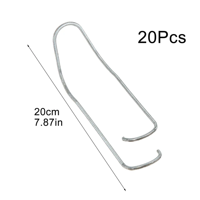 Növénytámogató Klipek Összekötő Csatok Üvegházhatású Épület 11 Mm*11 Mm 16 Mm*16 20 Mm*20 8 Mm*8 Horganyzott Ezüst - Image 5