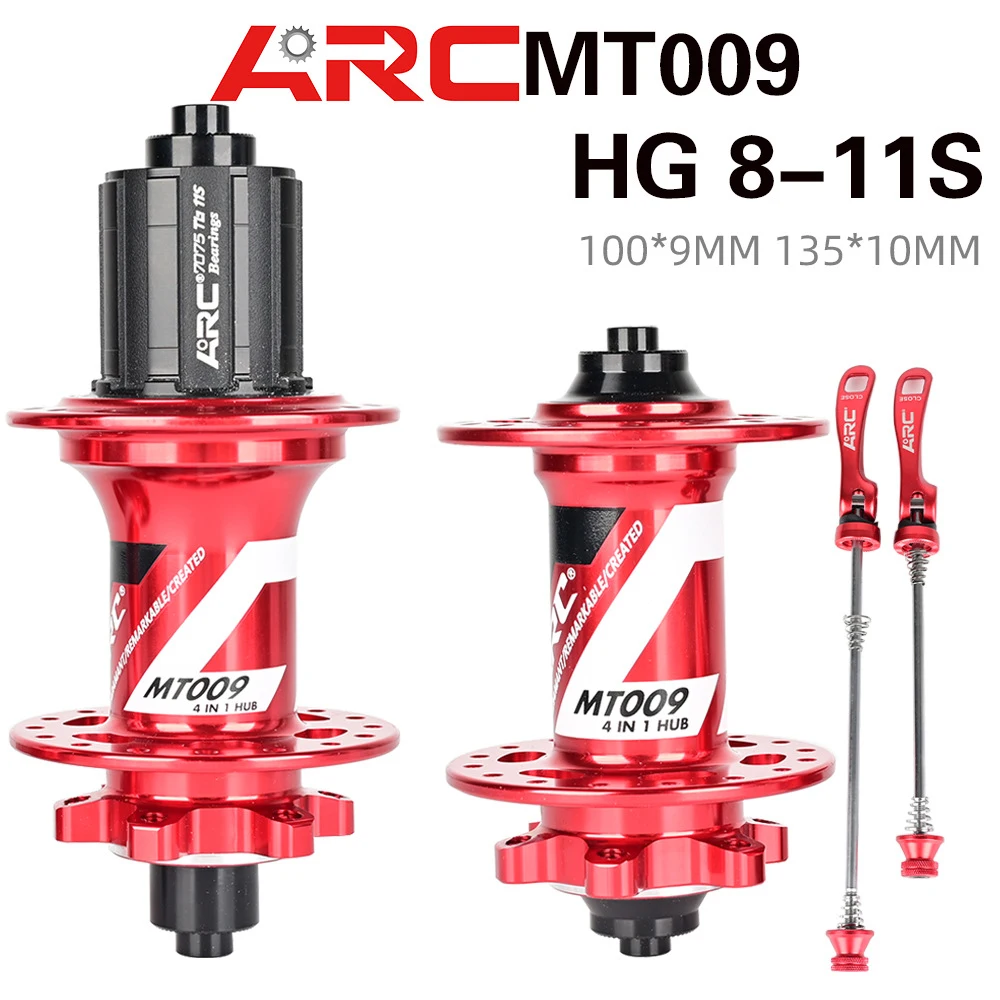 

ARC Bike bearing Hub 6 paws Mountain Bike Hub MT009 HG 28 32 36 Holes MTB Hub NBK Disc Bearings Cycle Wheel Rim Hub