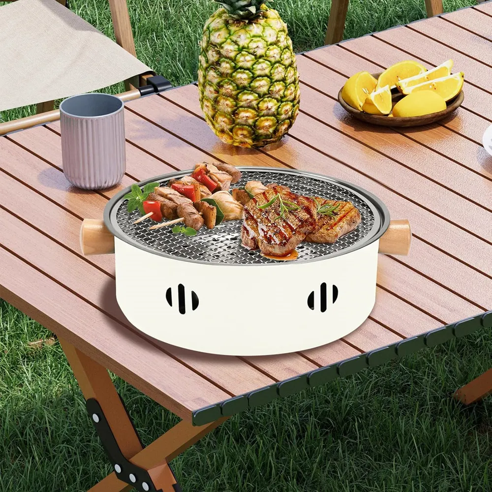 Mini Charcoal Barbecue Grill 6