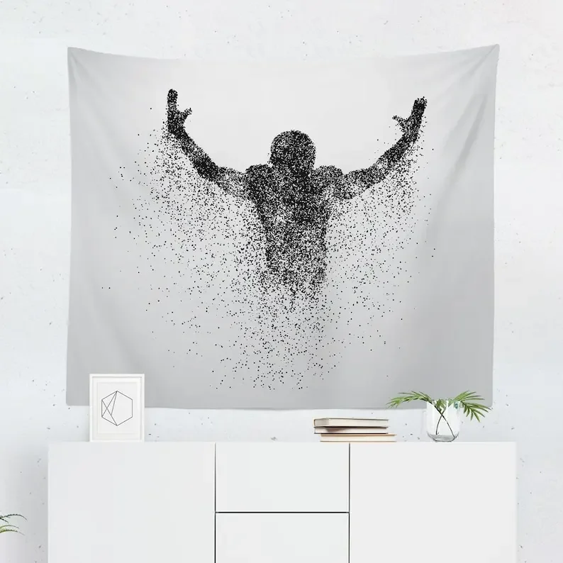 

Футбольный гобелен | Спорт, настенное искусство | Настенная Подвеска для футбола | Спортивное искусство | Настенное искусство для футбола