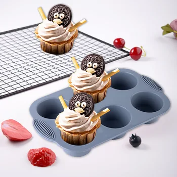 6-Cup Silicone Muffin Pan 6