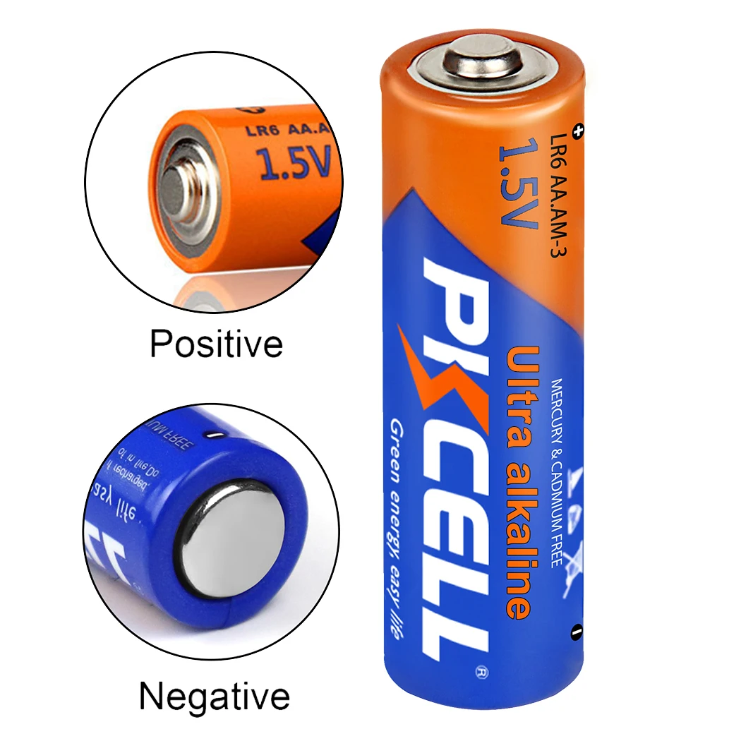 Alkaline Battery Disposable Battery 40PC AA LR6 E91 AM3 MN1500 1.5V Alkaline Battery 3A AA Dry Batteries For Keyboards Clocks Toy Flashlight Camera