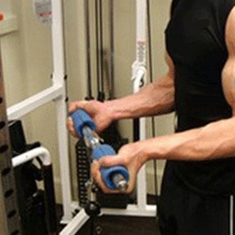 1PCS Barbell Dumbbell Grips Thick Bar Handles Silicone Anti-slip Pad Thick Bar Handles Pull Up Weightlifting Fat Grip 2